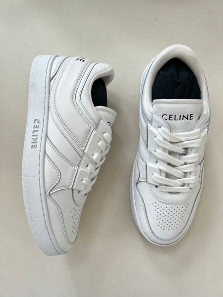 celine training|celine white trainers.